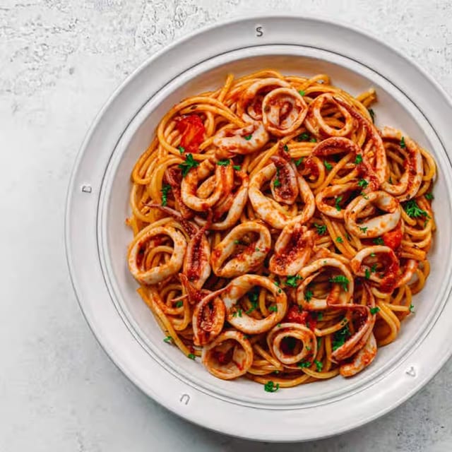 Calamari Marinara.