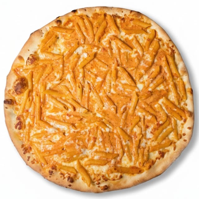 Penne Vodka Pizza.