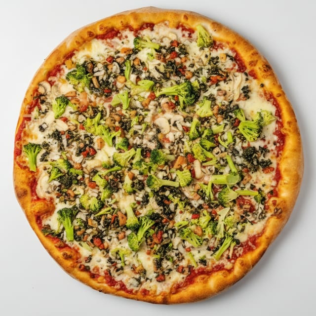 Primavera Veg. Pizza.