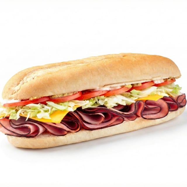 10" Ham & Cheese Sub.