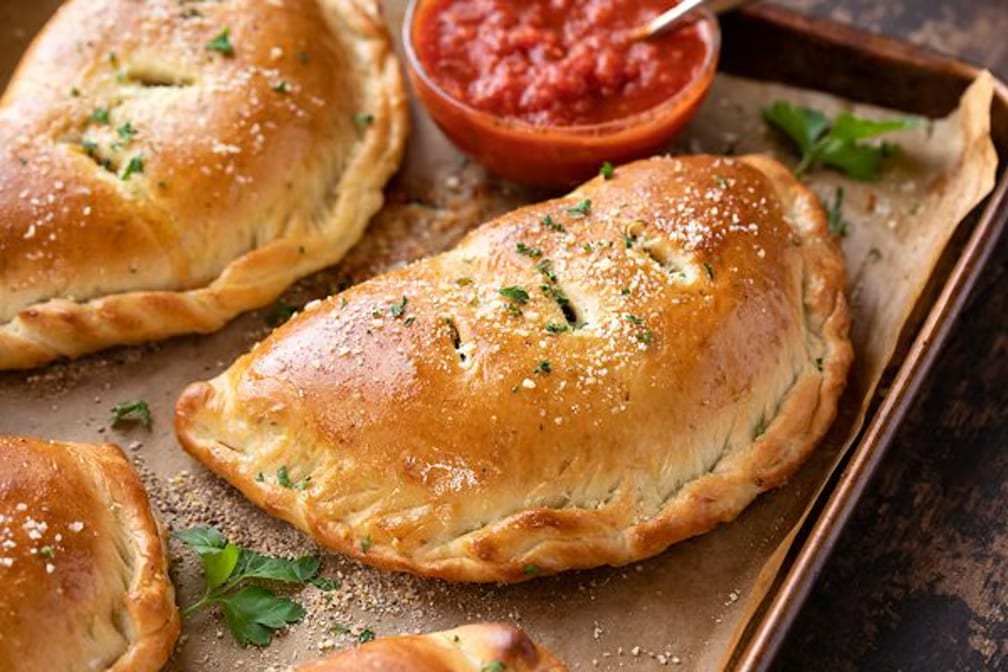 Make Your Own Cheese Calzone.