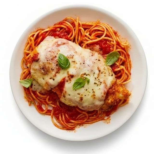 Chicken Parmigiana Dinner.