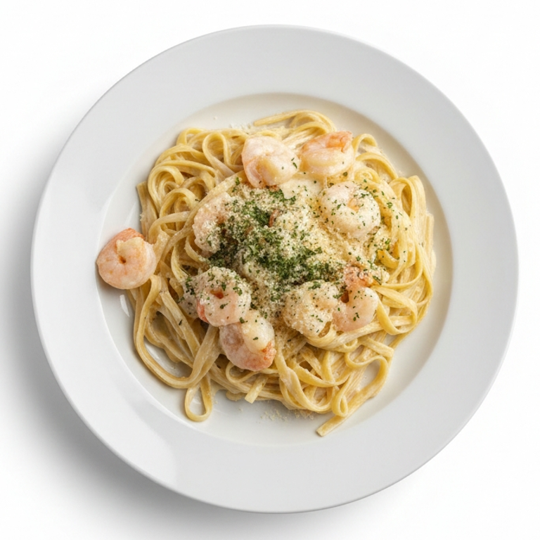 Fettuccine Alfredo at Our Restaurant